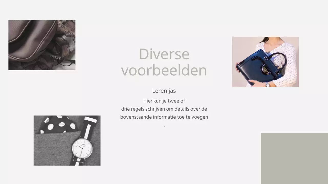 Ontwerp voor schoolpresentaties