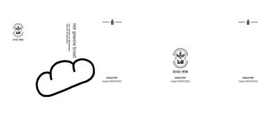 Promoot en informeer je café met een eenvoudige en schattige illustratie van een broodje.