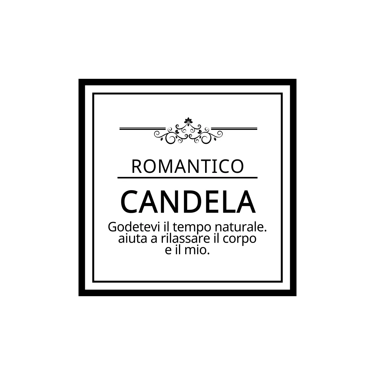 Candela romantica