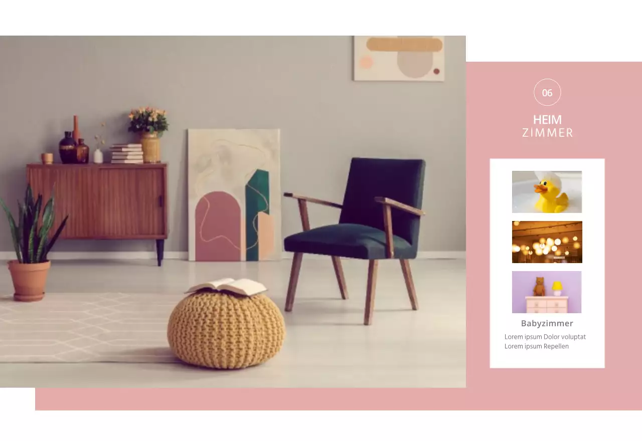 Einfache, natürliche Möbel in Beige und neutralen Farben