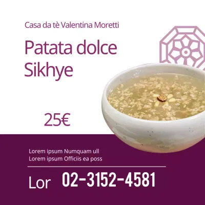 Amazake di patate dolci