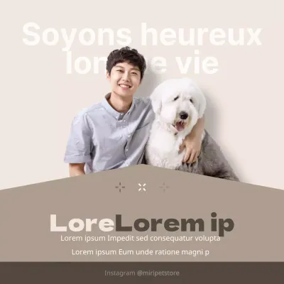 Fournitures pour chiens