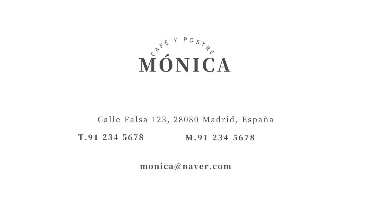 43127_Cafe Tarjeta de visita