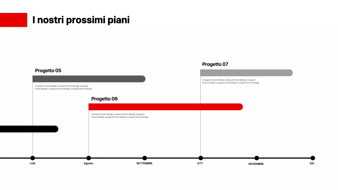 Presentare a una riunione di lavoro