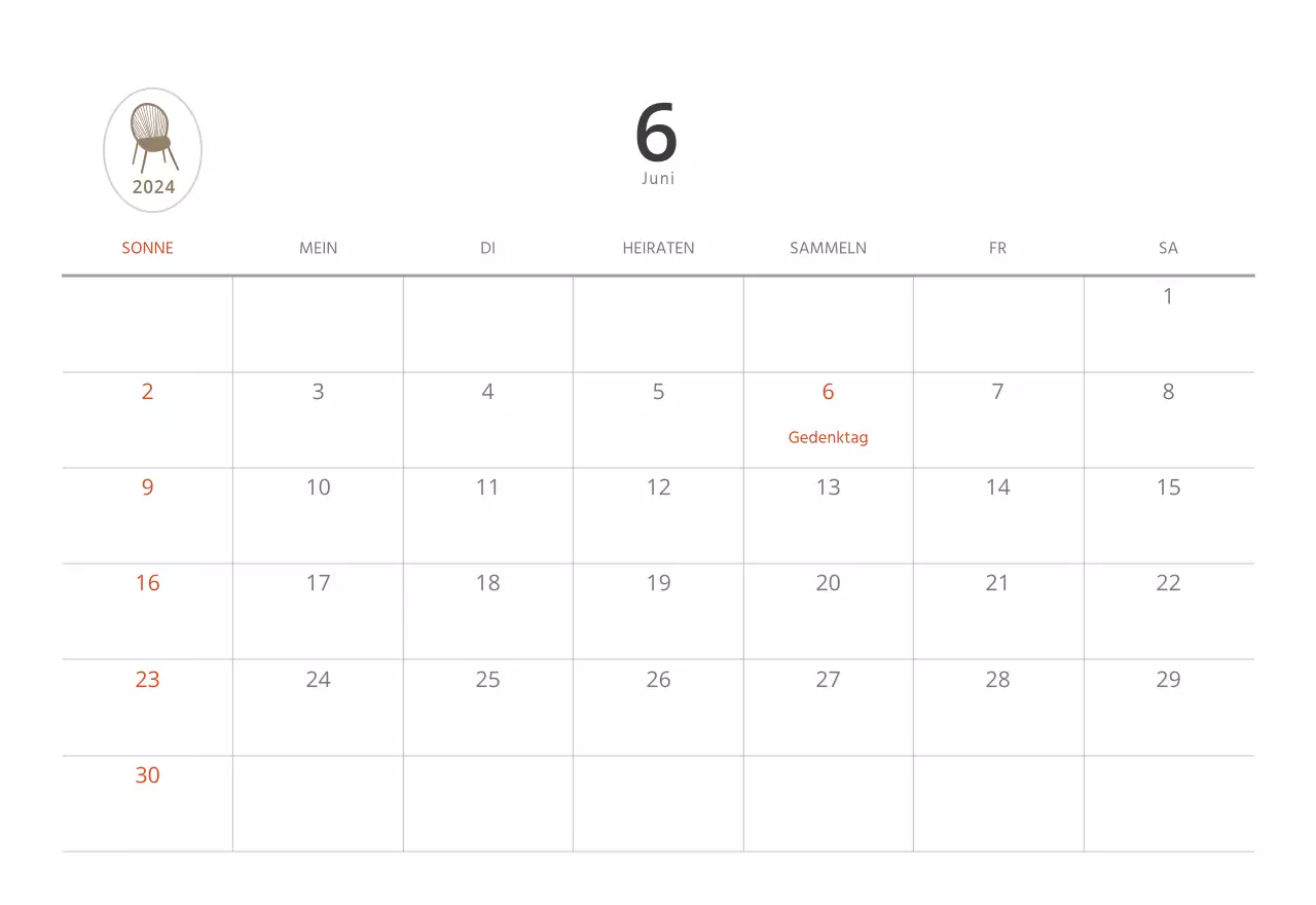 Einfache, natürliche Möbel in Beige und neutralen Farben