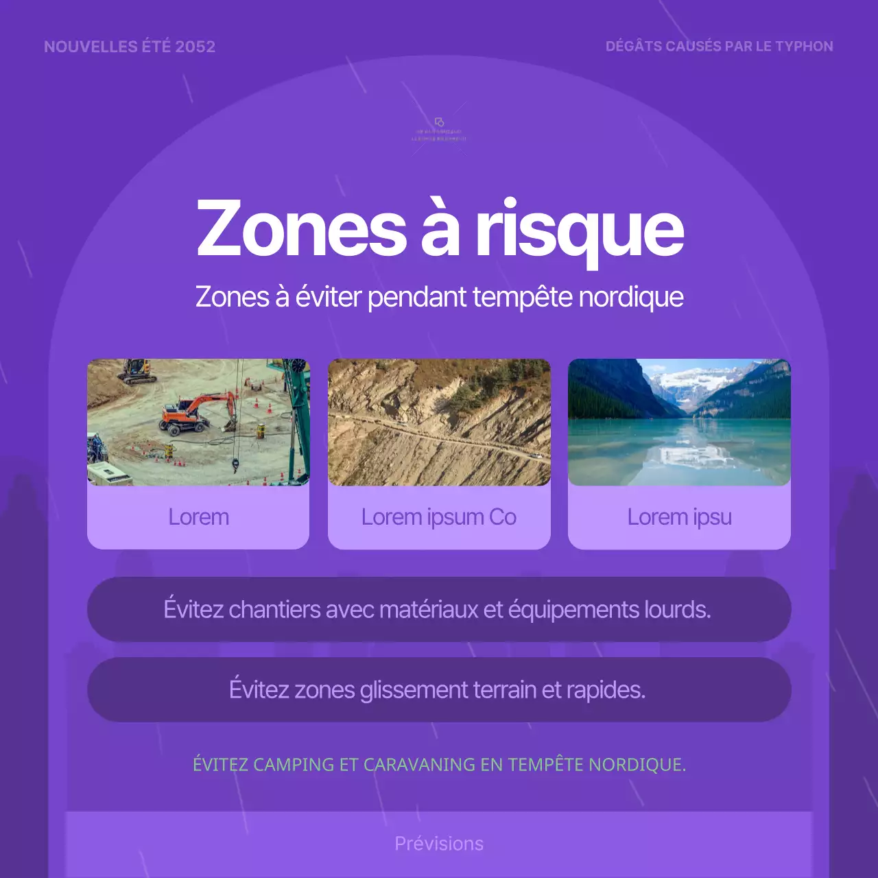 Comment prévenir les dommages causés par les typhons pourpres et chartreuses ?