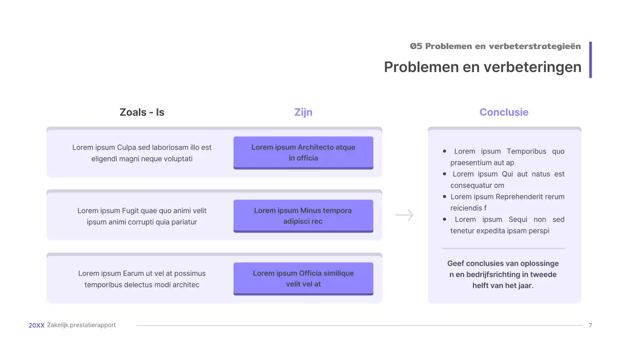 Paarse, driedimensionale UI-concept zakelijke presentatie kit