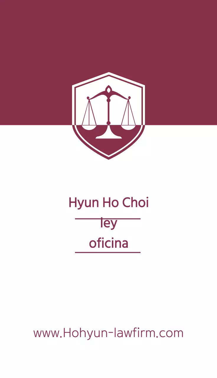 Bufete de Hyun Ho Choi