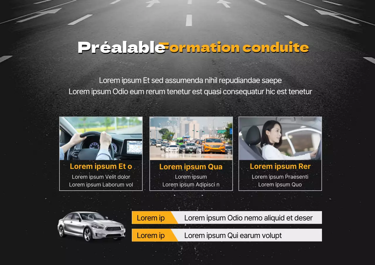 Formation pré-route Permis de conduire débutant, des bases au stationnement Formation à la responsabilité Heures Coût de la formation