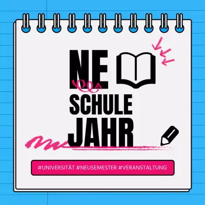 Schulanfangsveranstaltungen in Blau und Rosa