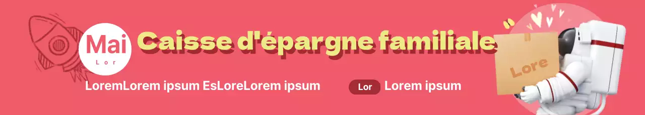 Caisse d'épargne mensuelle familiale