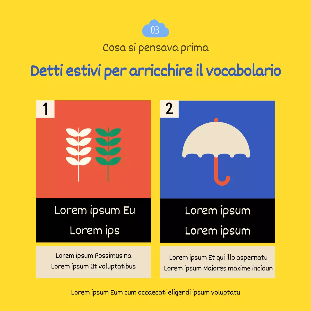 Illustrazioni colorate Detti meteorologici divertenti