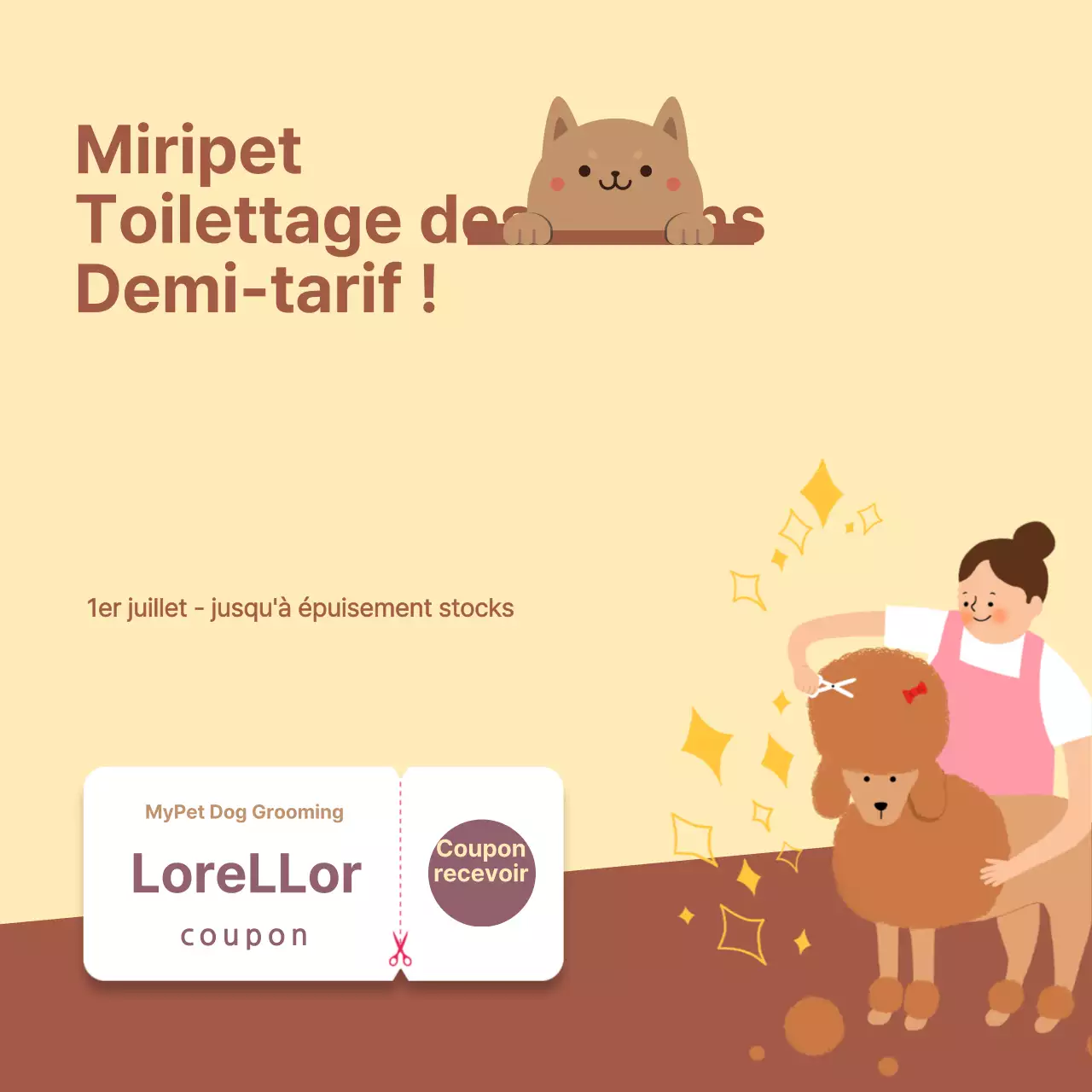 Toilettage des chiens