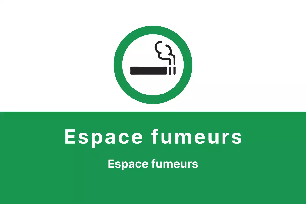 Espace fumeurs