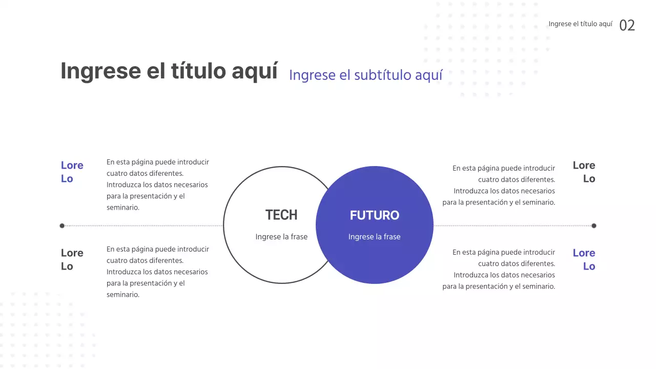 Presentaciones para seminarios