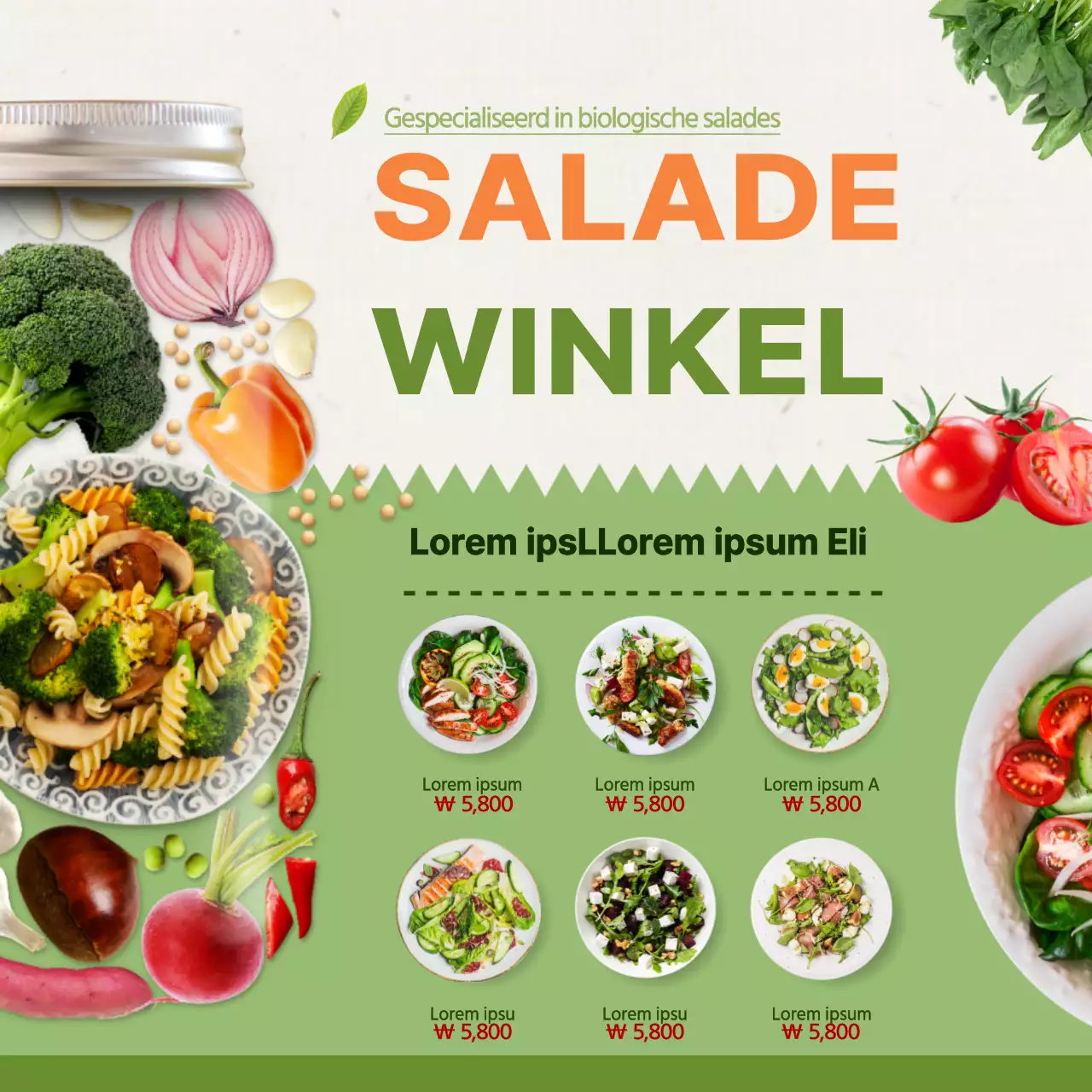 Saladewinkels