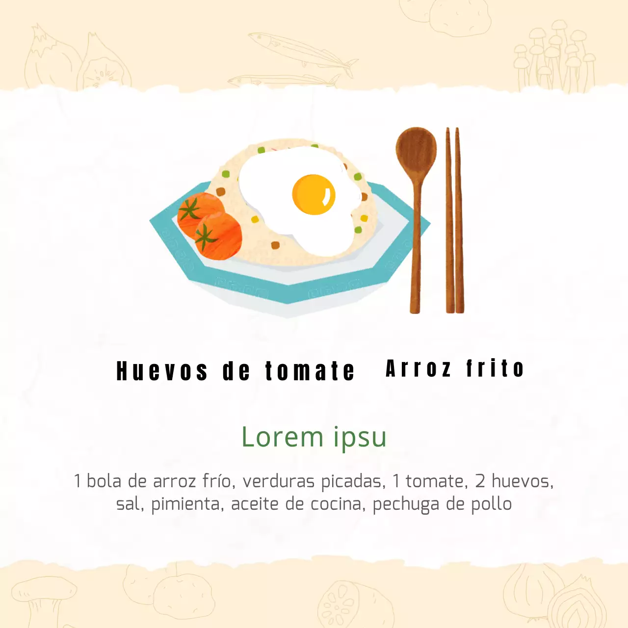 Compartir recetas culinarias de Beige