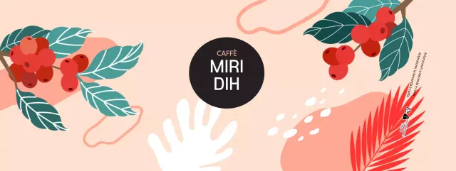 Illustrazioni di caffè colorate e simpatiche per i portabicchieri dei bar