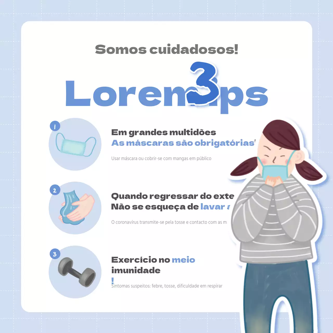 Precauções contra a COVID