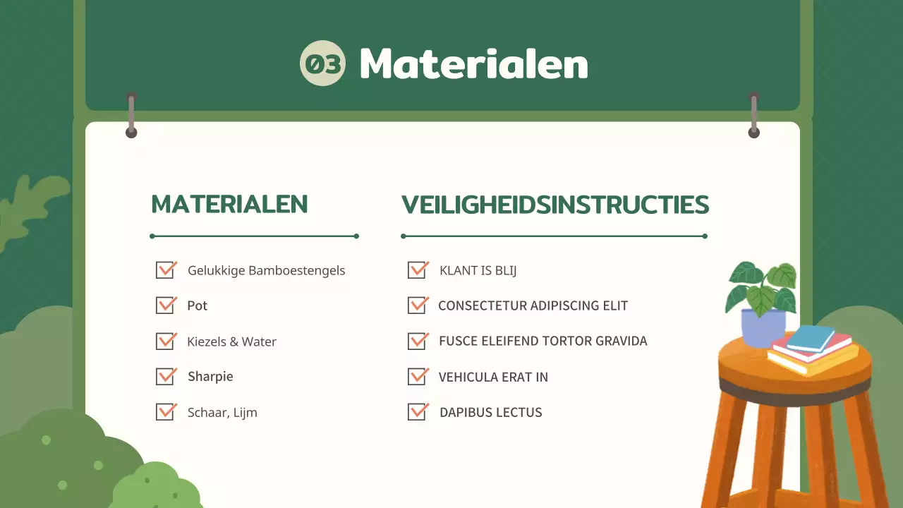 Een plantenbak kweken met het abstracte schetsboekconcept