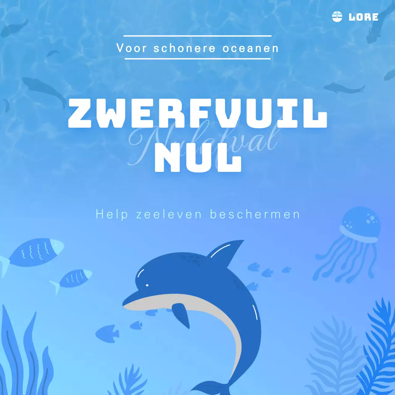 Zeeafval in zeeblauwe Instagram-feed