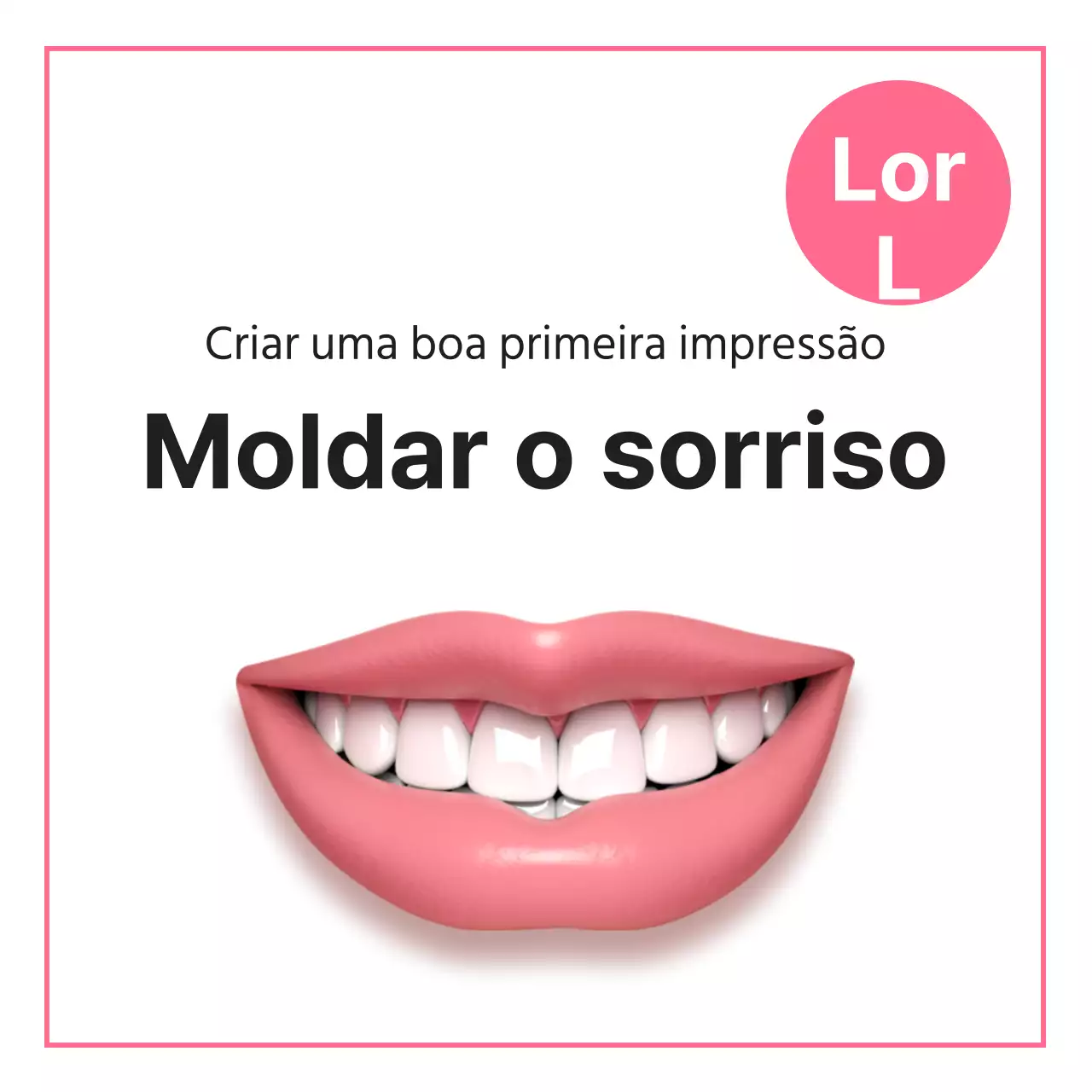 Esculpir o canto da boca