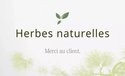 Herbes naturelles