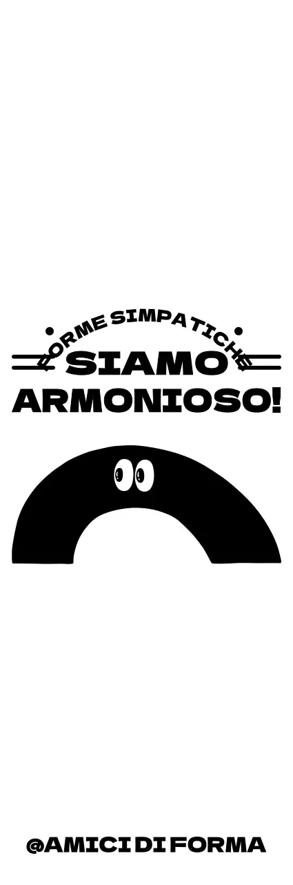 Una collezione di forme rotonde e simpatiche per il concept merchandising