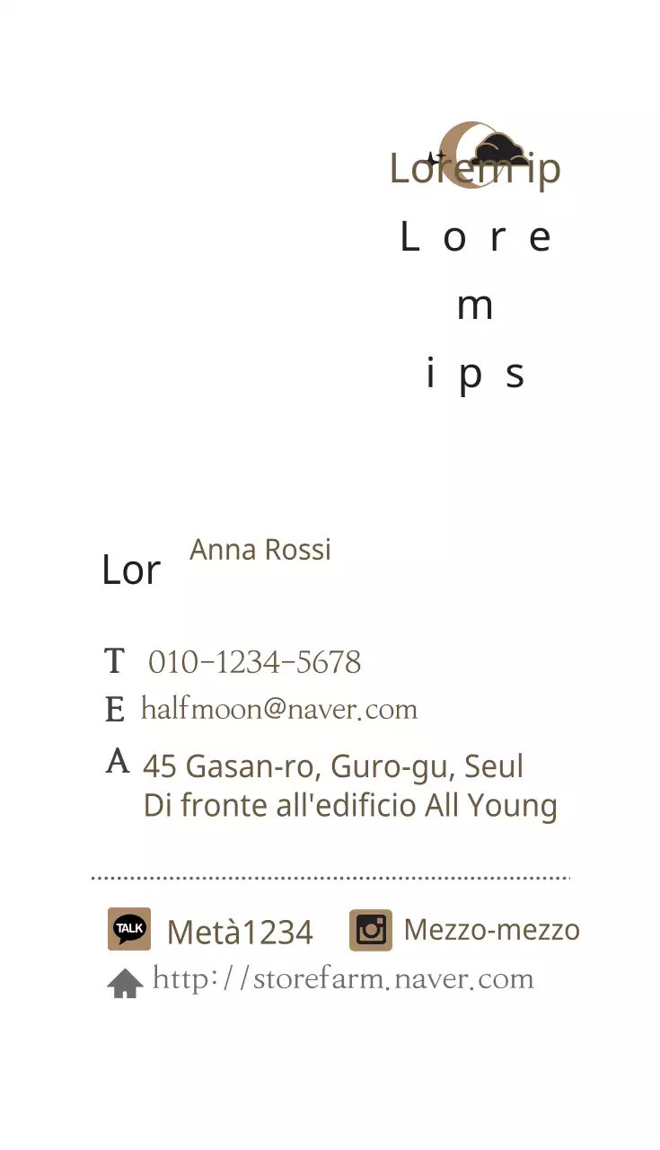 Armadio a mezza luna