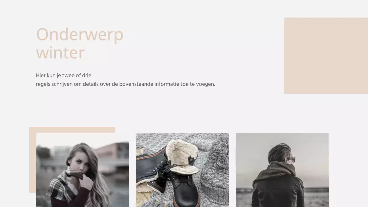 Ontwerp voor schoolpresentaties