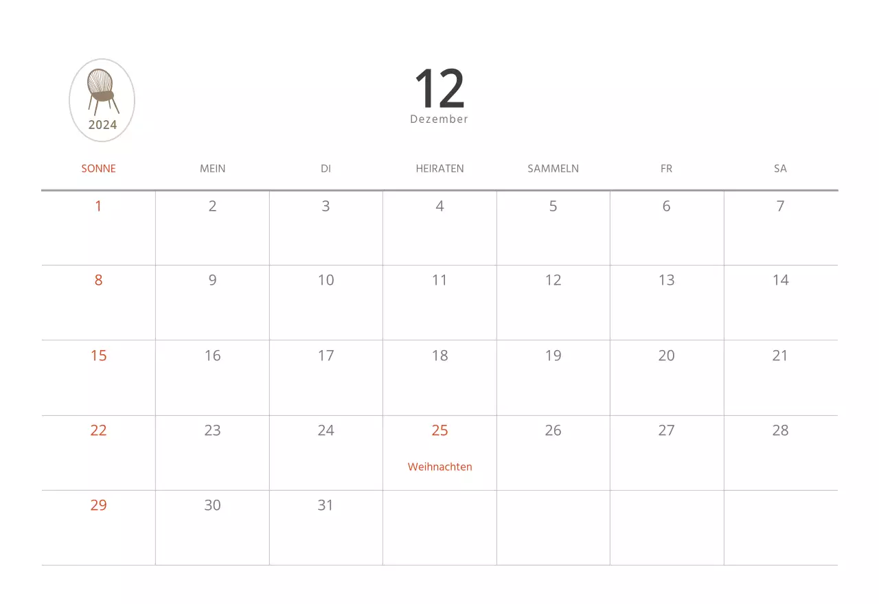 Einfache, natürliche Möbel in Beige und neutralen Farben