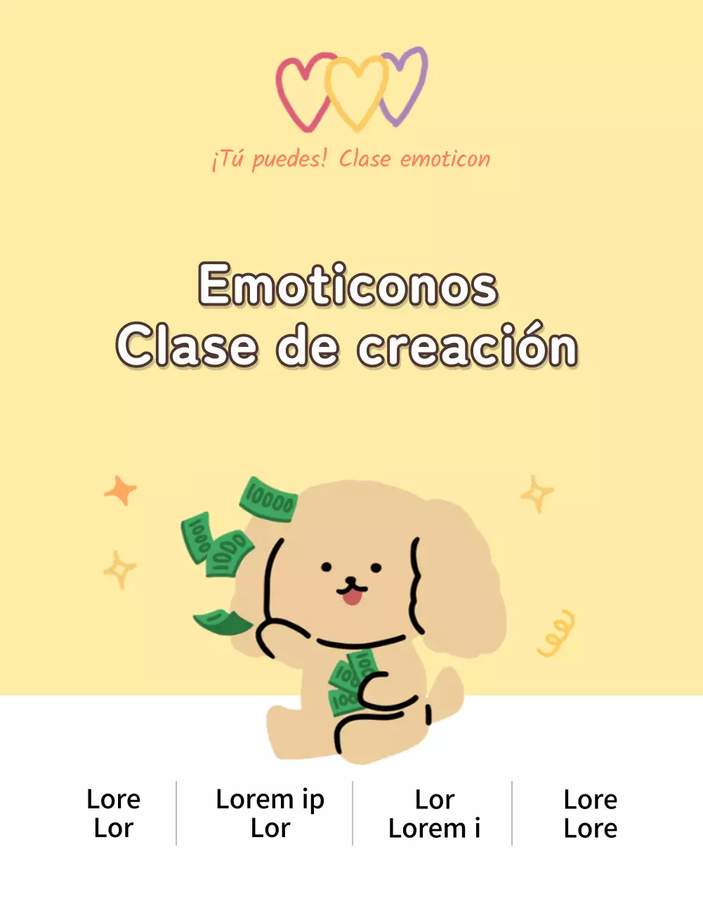 Detalles de la clase del curso Crea un bonito emoji en colores pastel