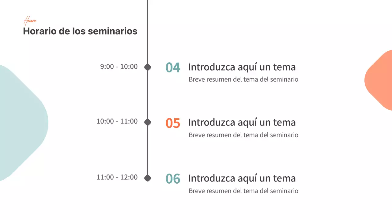 Presentaciones para seminarios