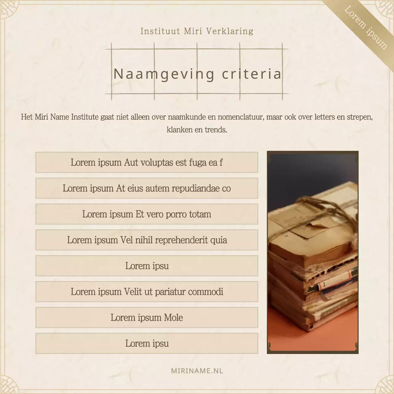 Een zwart en bruin professioneel statementologieverhaal