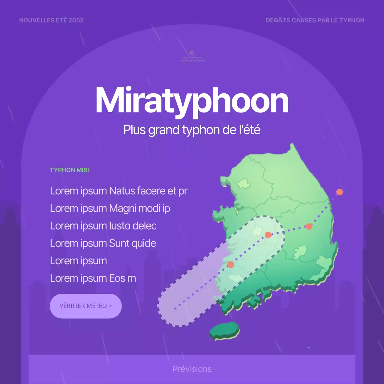 Comment prévenir les dommages causés par les typhons pourpres et chartreuses ?