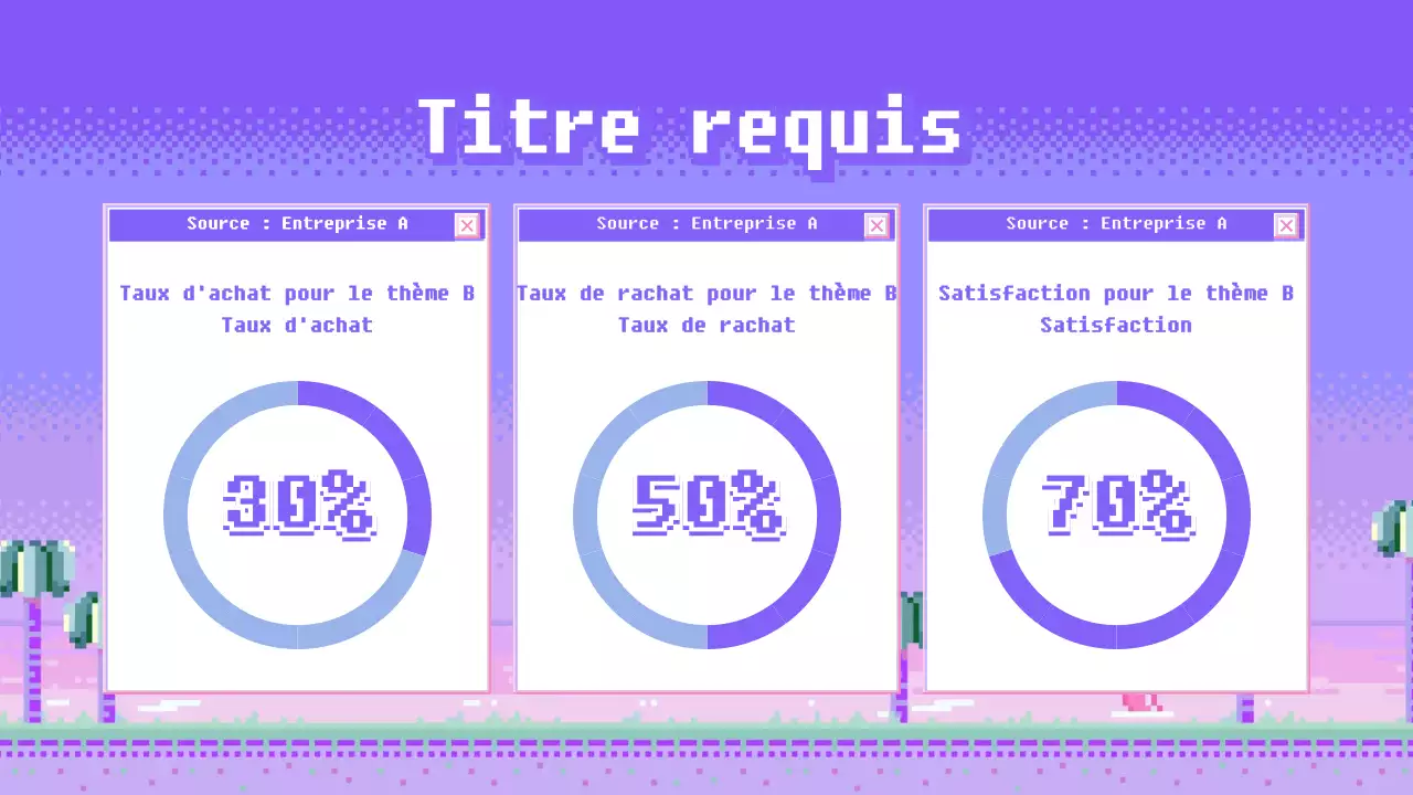 Graphique en camembert avec concept de brosse rose