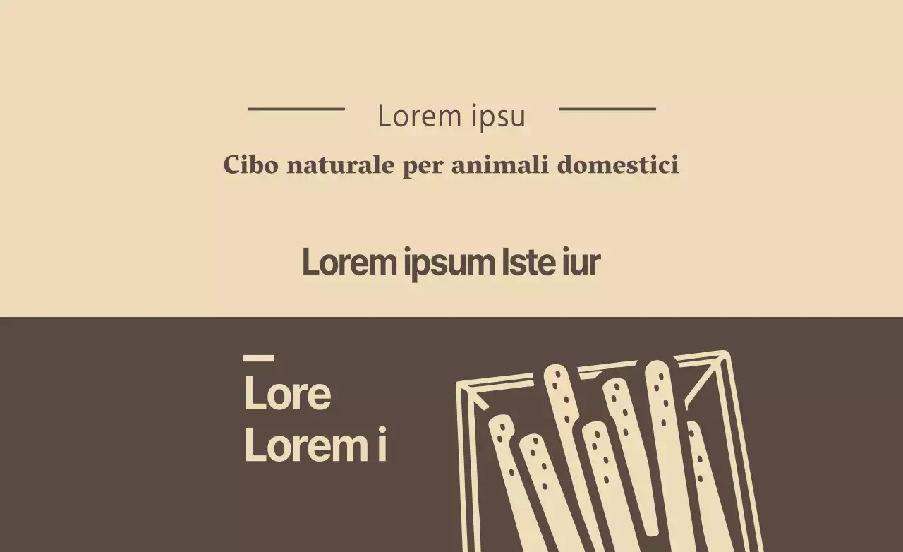 Cibo naturale per animali domestici