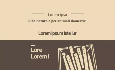 Cibo naturale per animali domestici