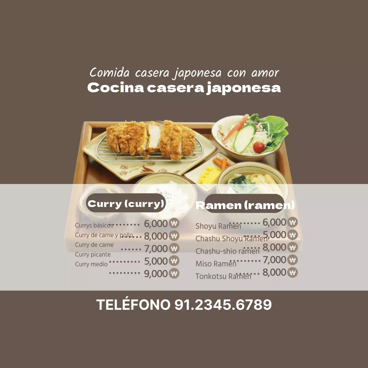 Cocina casera japonesa