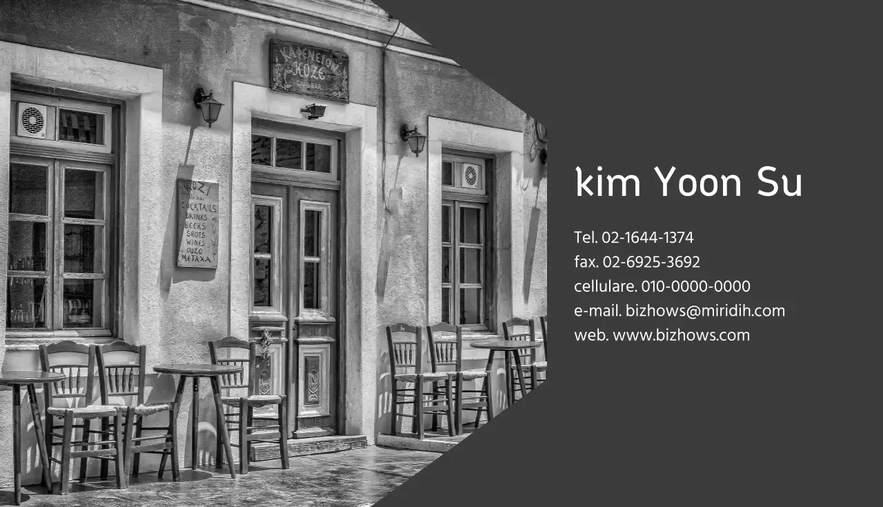 Biglietti da visita con foto