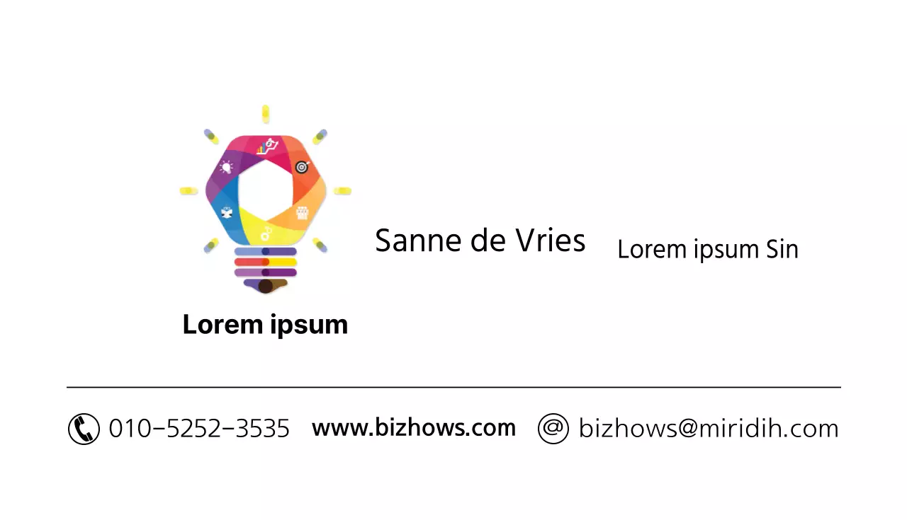 Zakelijke visitekaartjes