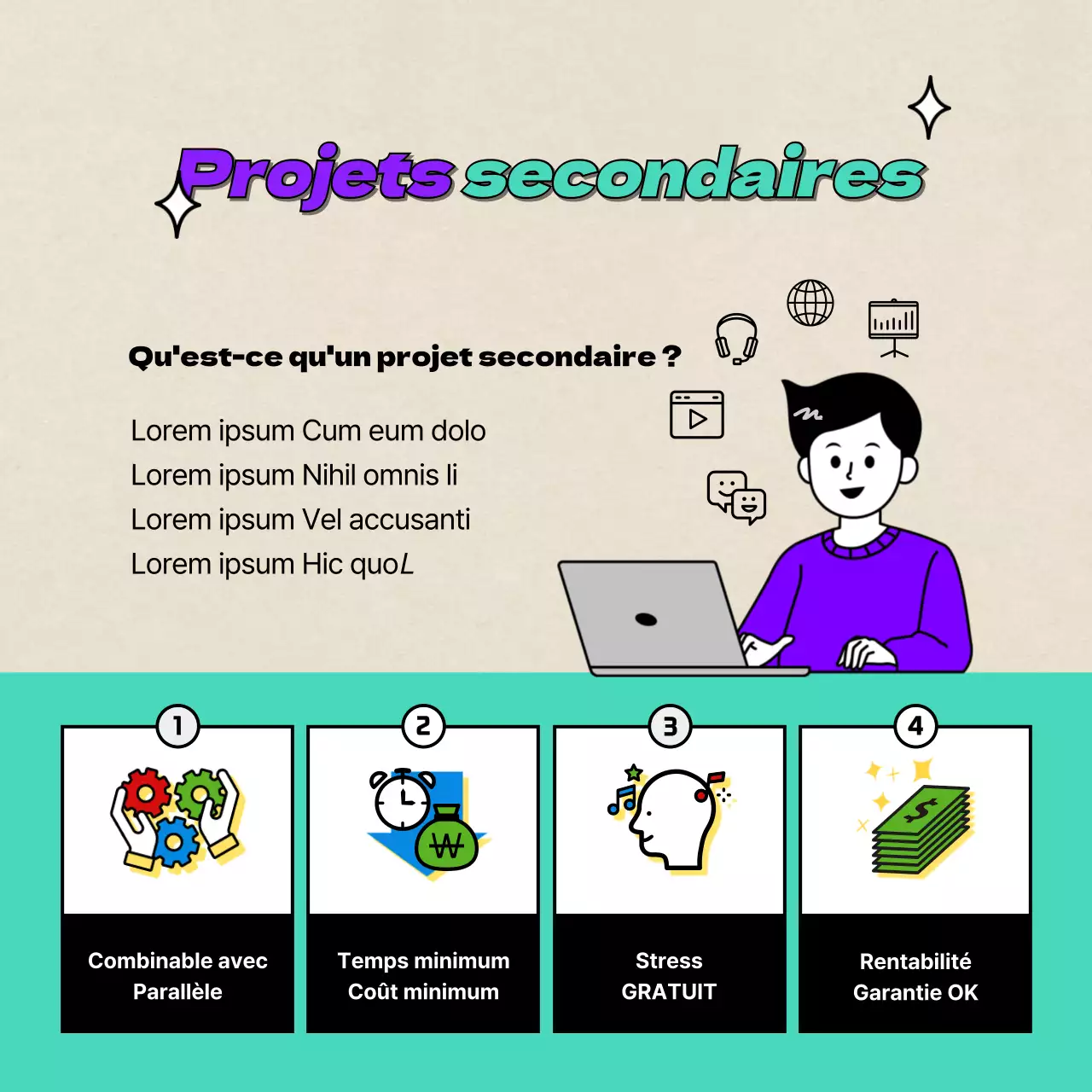 Une introduction aux mignons projets secondaires illustrés et aux "n-jobs" (emplois fictifs)