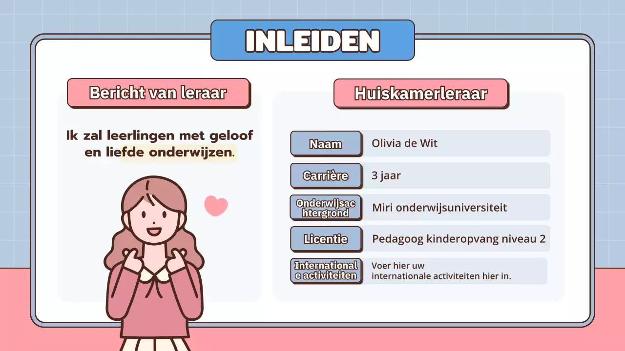 Presentatie voor een ouderavond met schoolthema