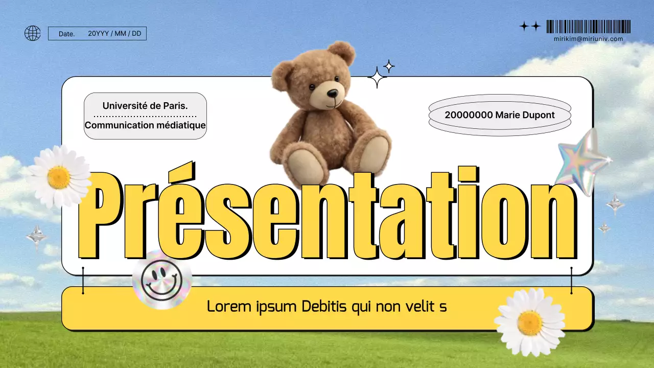 Sky background kitschy advertising marketing strategy report