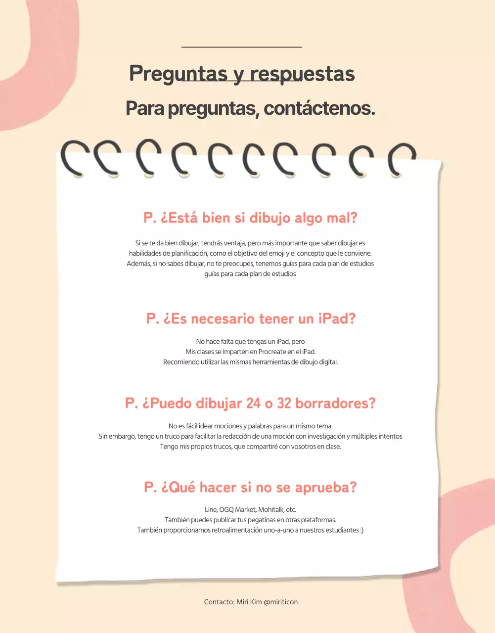 Detalles de la clase del curso Crea un bonito emoji en colores pastel