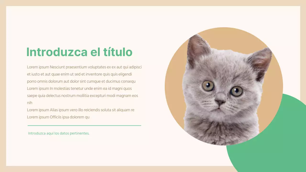 Presentación de mascotas