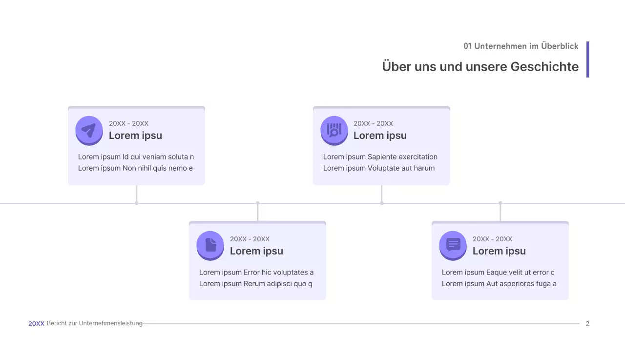 Lila, dreidimensionale UI-Konzept Business-Präsentation Kit