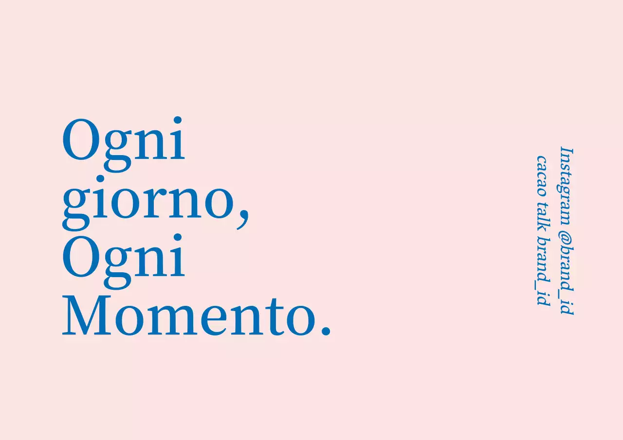 Etichette di marca rosa-blu