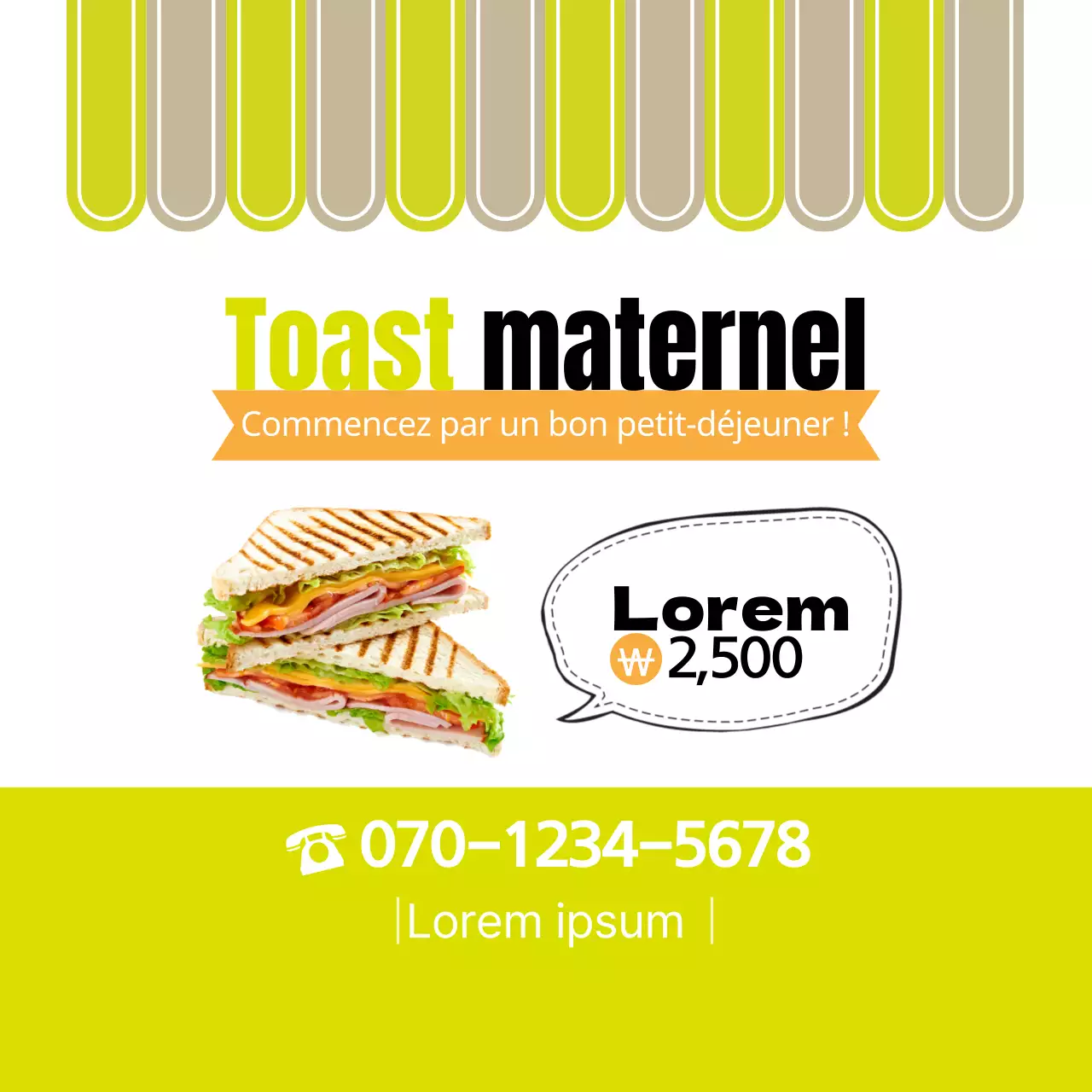 Toast de maman