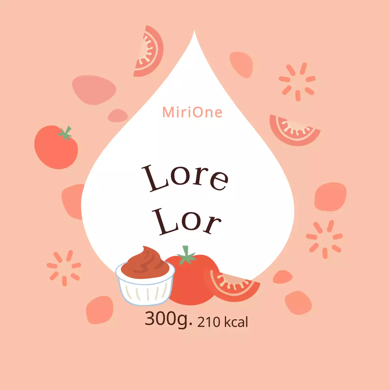 Ketchup voor een leuke roze dipsaus